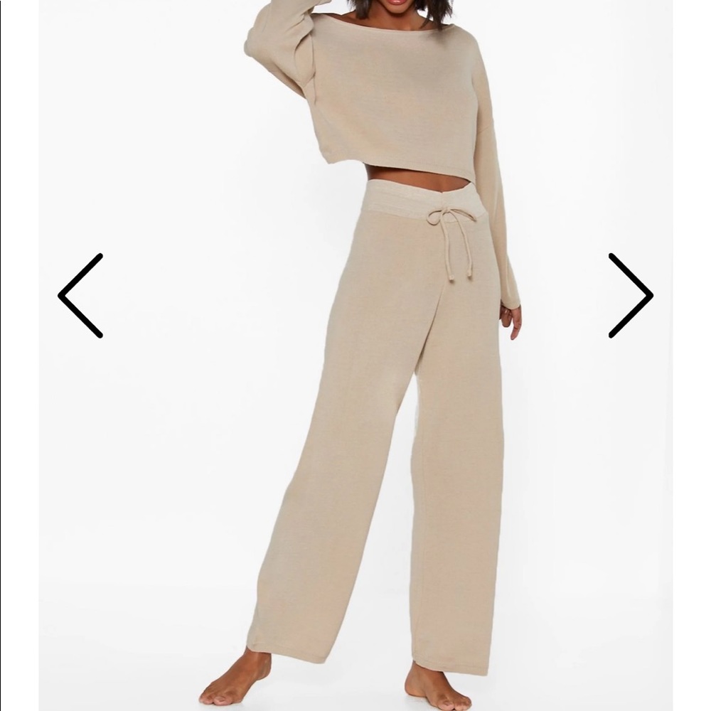 Nasty Gal Slow Down Sweater & Joggers Set